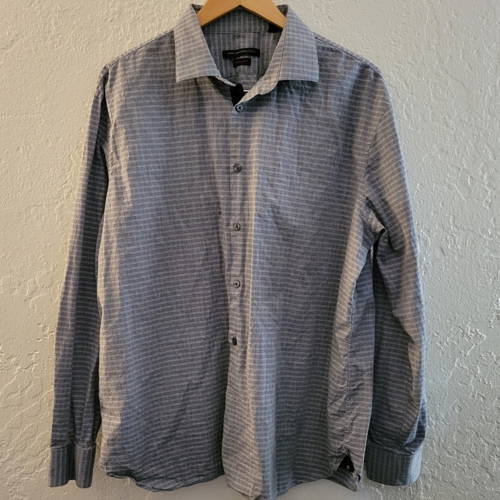 John Varvatos Shirt Size 17½ 34/35